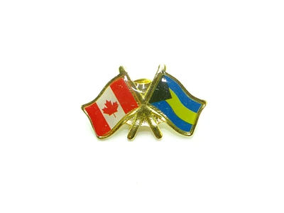 Country Lapel Pin Friendship Bahamas