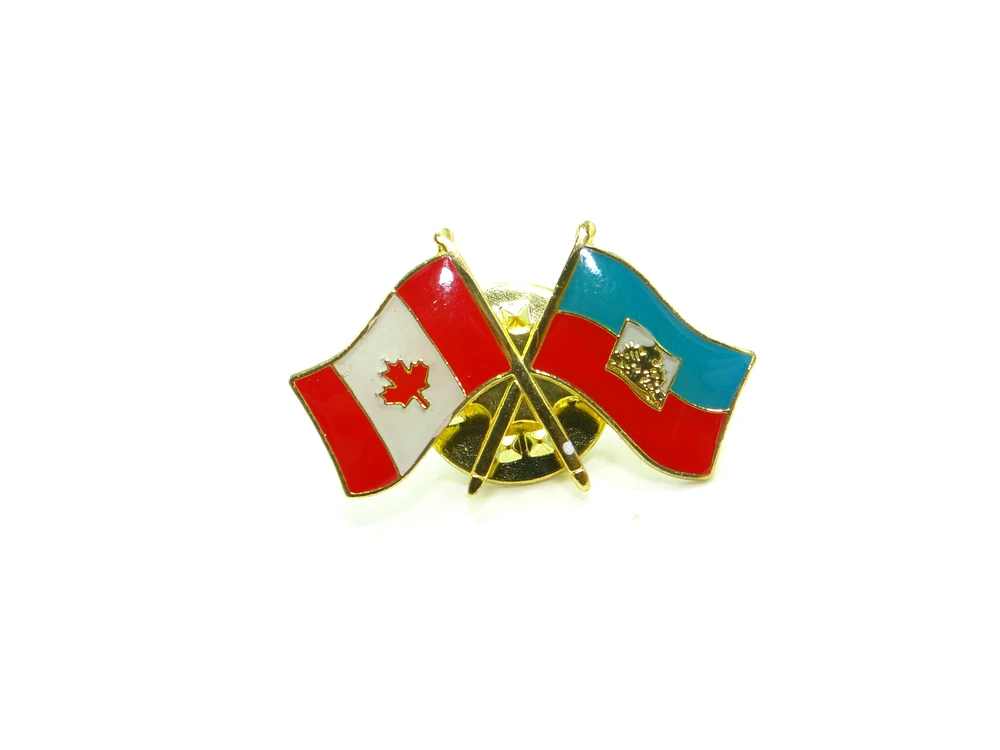 Country Lapel Pin Friendship Haiti