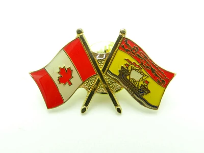 Province Lapel Pin Friendship New Brunswick