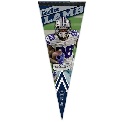 NFL Player Felt Pennant CeeDee Lamb Cowboys