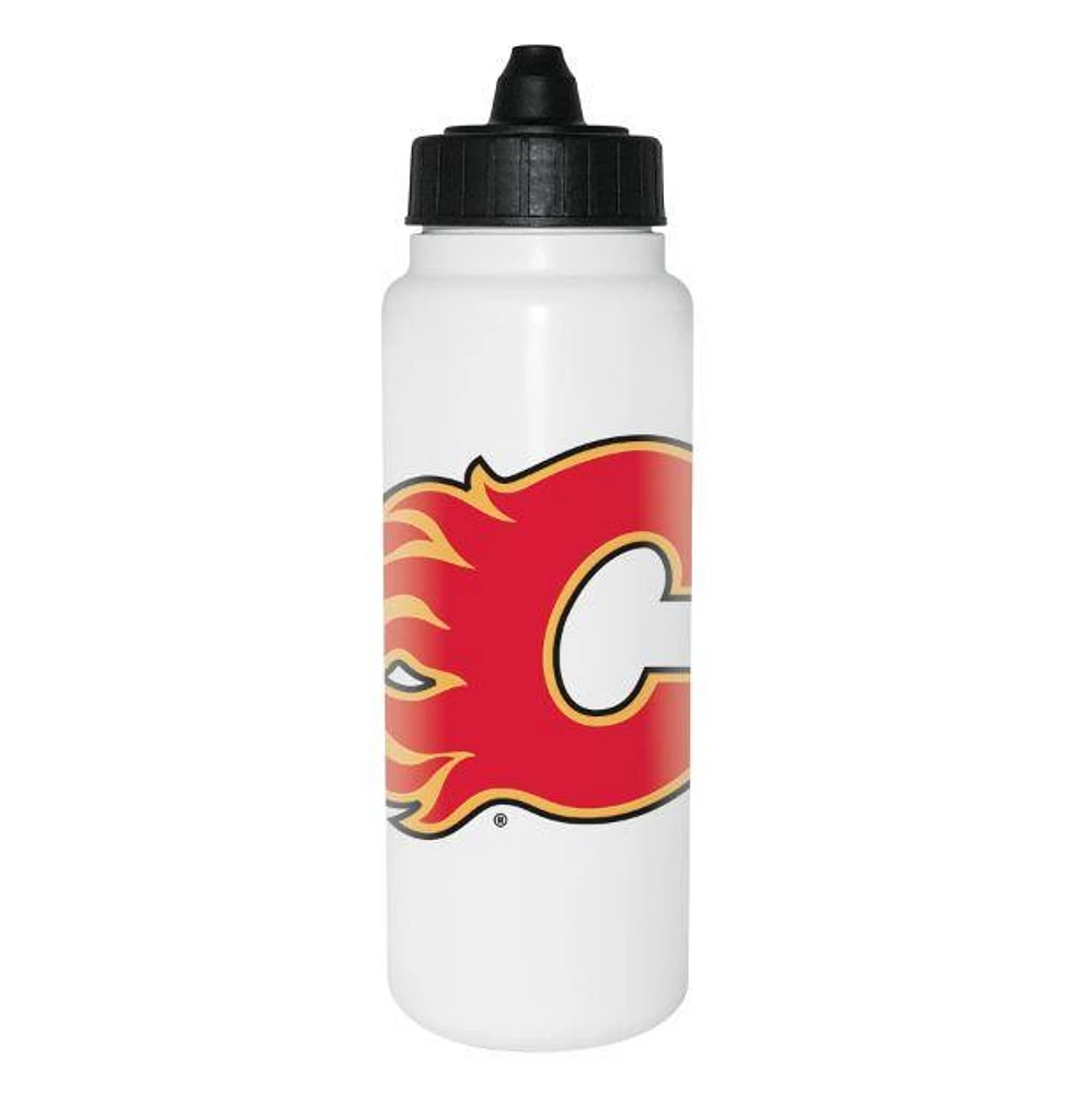 NHL Water Bottle Plastic Tallboy Flames