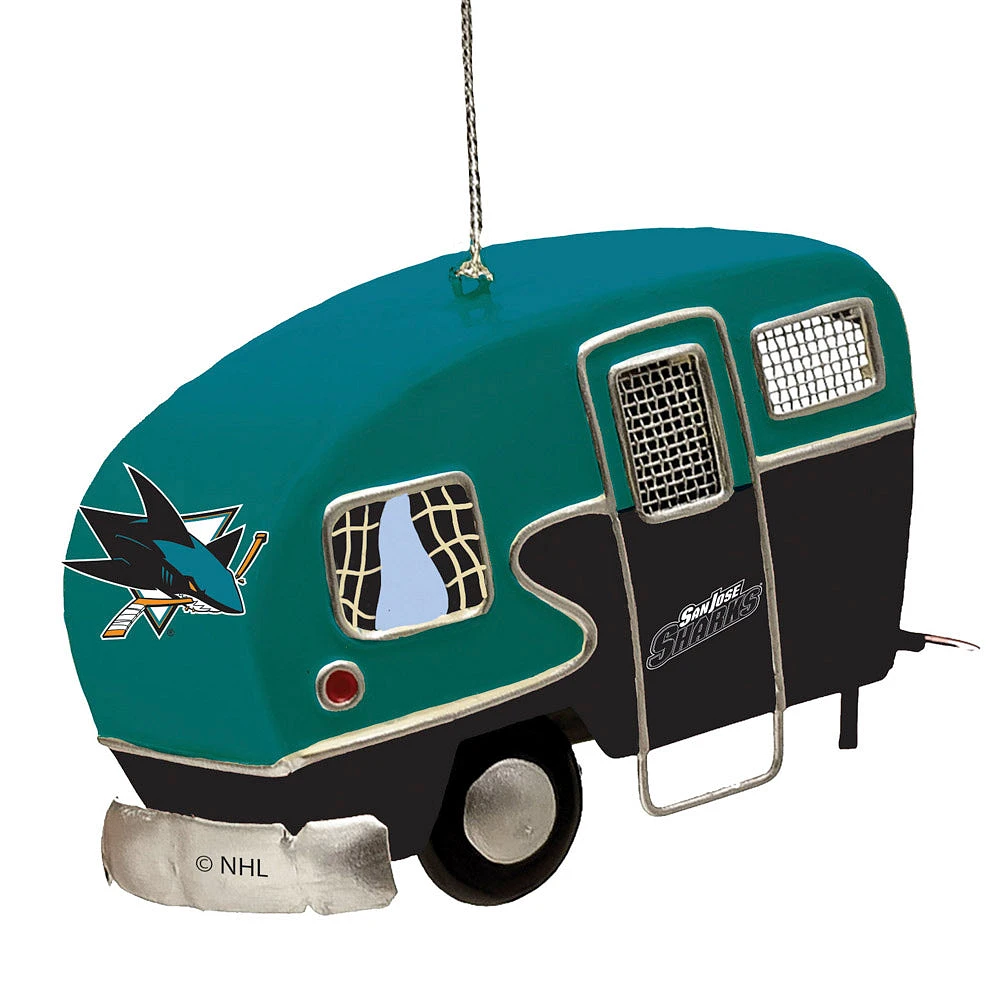 NHL Ornament Camper Sharks