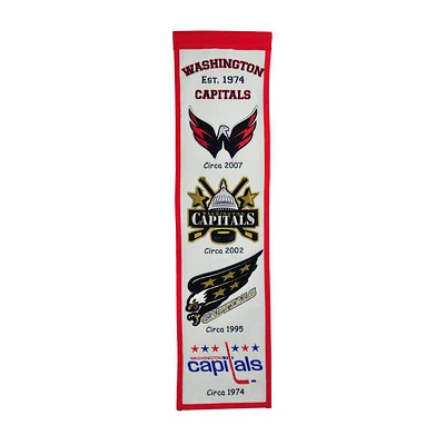 NHL Heritage Banner Capitals