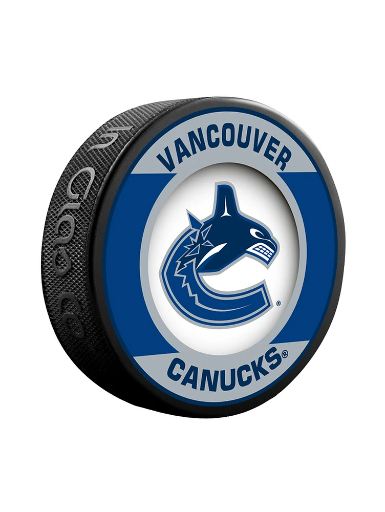 NHL Puck Retro Canucks