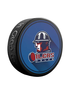 ECHL Puck Souvenir Basic Tulsa Oilers