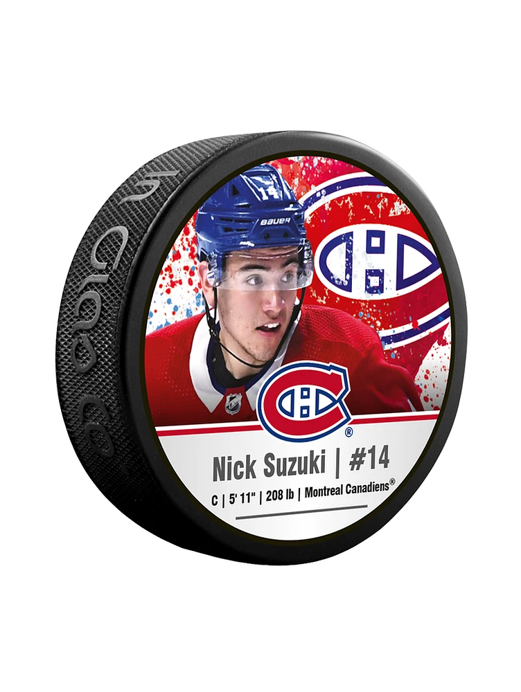 NHL Player Puck Stats Nick Suzuki Canadiens