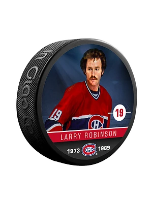 NHL Alumni Player Puck Larry Robinson Canadiens