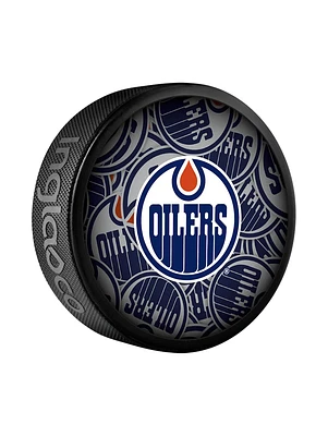 NHL Puck Souvenir Collector Clone Oilers