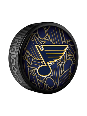 NHL Puck Souvenir Collector Clone Blues