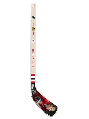 NHL Player Wood Mini Stick Alumni Series Bobby Hull Blackhawks