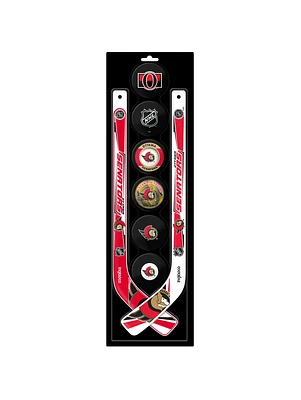 NHL Mini Stick 6Pack Set Senators