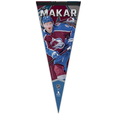 NHL Player Felt Pennant Cale Makar Avalanche