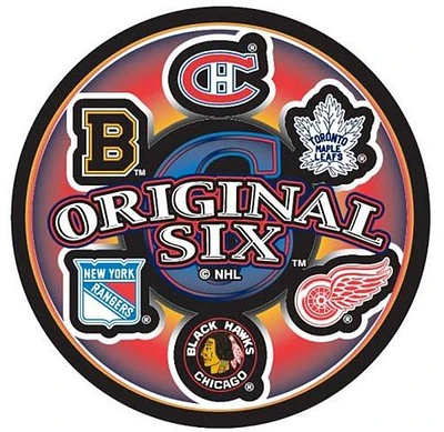 NHL Puck Logos Original Six