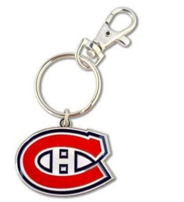 NHL Keychain and Swivel Clip Logo Canadiens