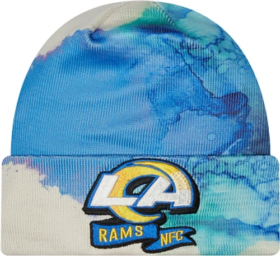 NFL Knit Hat 2022 Ink Dye Cuffed Rams