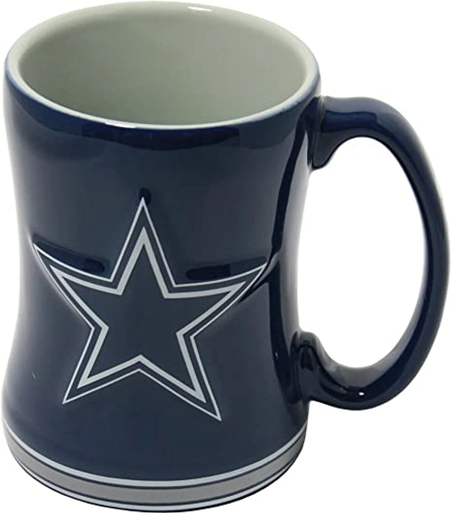 NFL Coffee Mug Sculpted Relief Cowboys