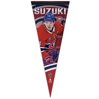 NHL Player Felt Pennant Nick Suzuki Canadiens