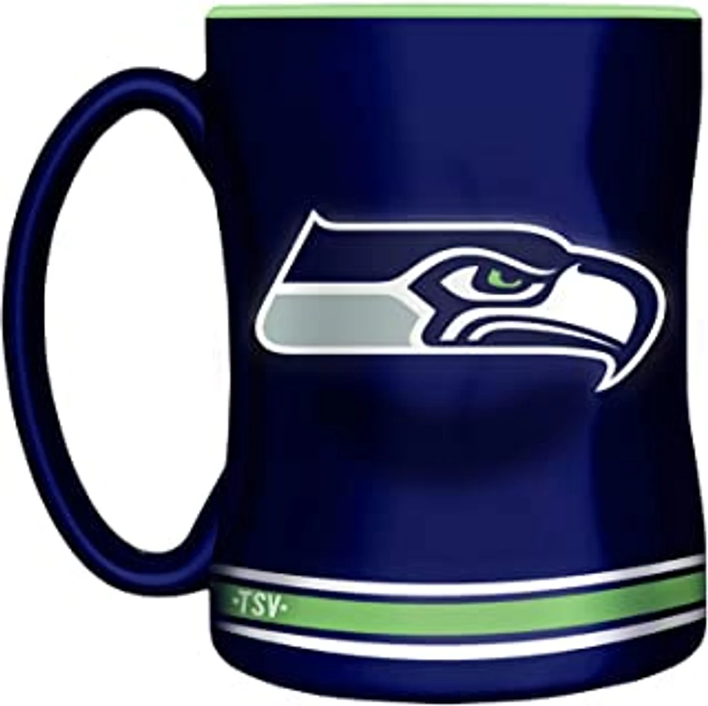 NFL Coffee Mug Sculpted Relief Seahawks