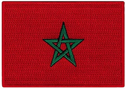 Country Patch Flag Morocco