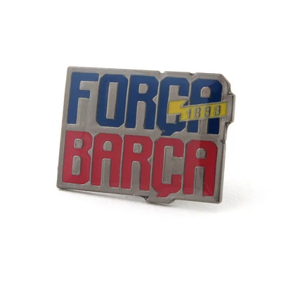 La Liga Lapel Pin Forza Barcelona