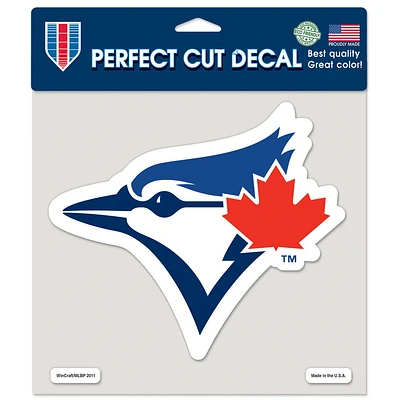 MLB Perfect Cut Decal 8x8 Bird Logo Blue Jays