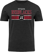 CFL T-Shirt Distressed Redblacks