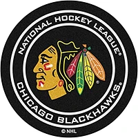 NHL Fan Mat Puck Blackhawks