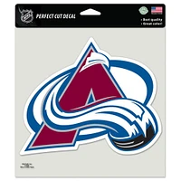 NHL Perfect Cut Decal 8x8 Avalanche