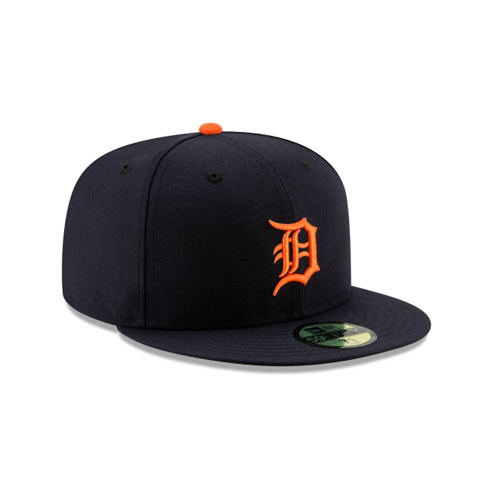 MLB Hat 5950 ACPerf Road Tigers (Navy Blue)