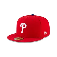 MLB Hat 5950 ACPerf Game Phillies (Red)