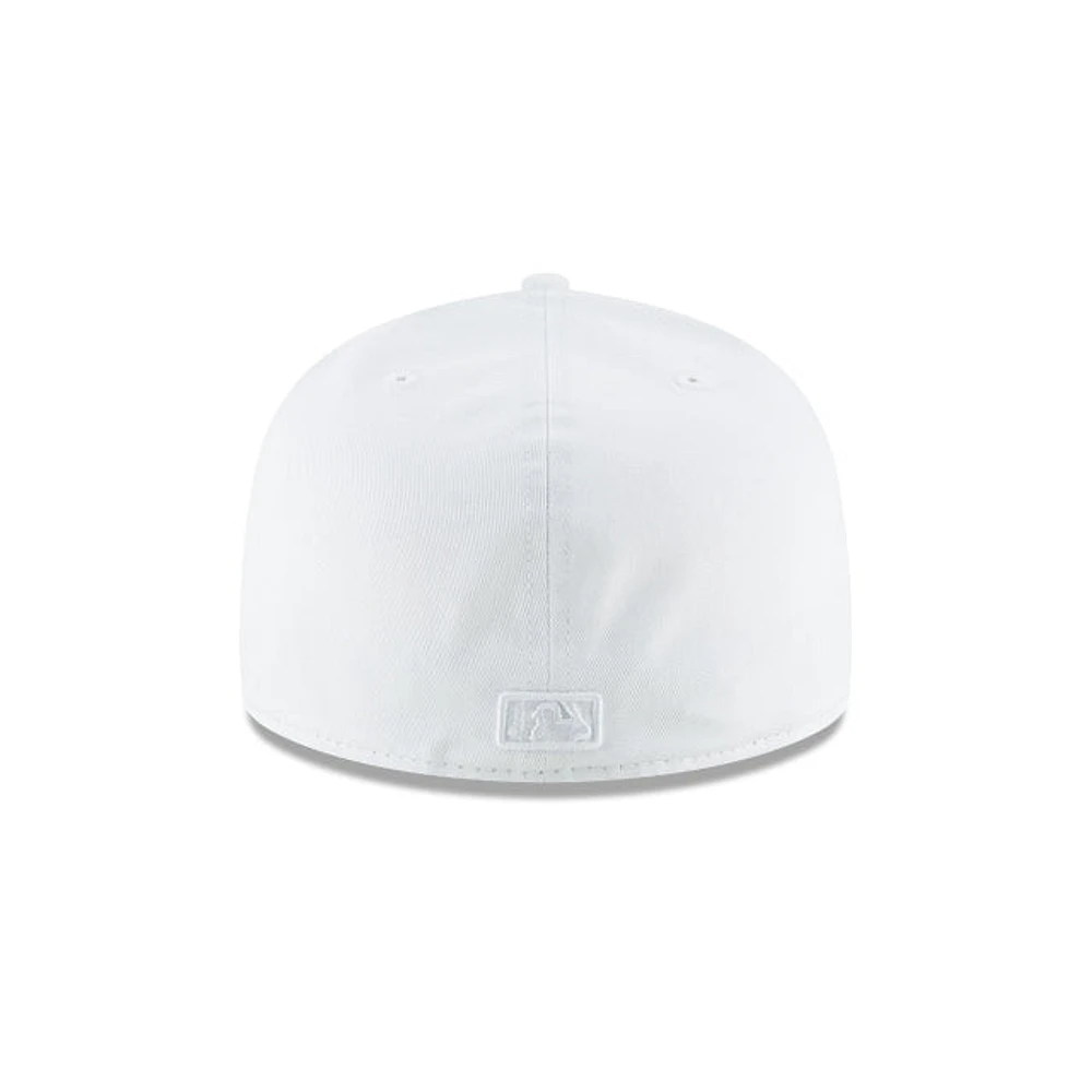 MLB Hat 5950 Tonal White Yankees