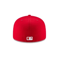 MLB Hat 5950 Basic Scarlet Red Yankees ( Undervisor