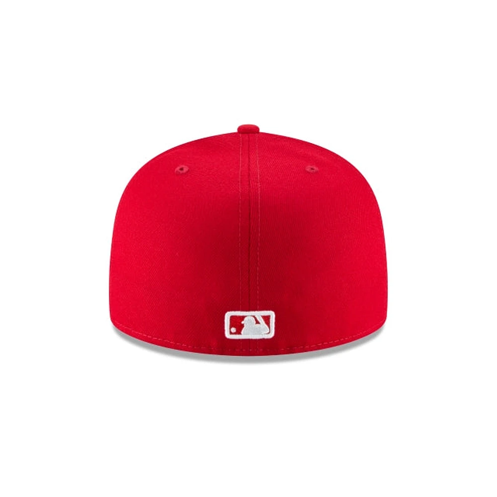 MLB Hat 5950 Basic Scarlet Red Dodgers