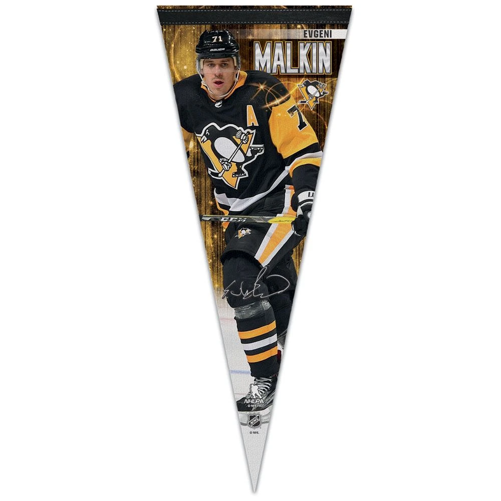 NHL Player Felt Pennant Evgeni Malkin Penguins