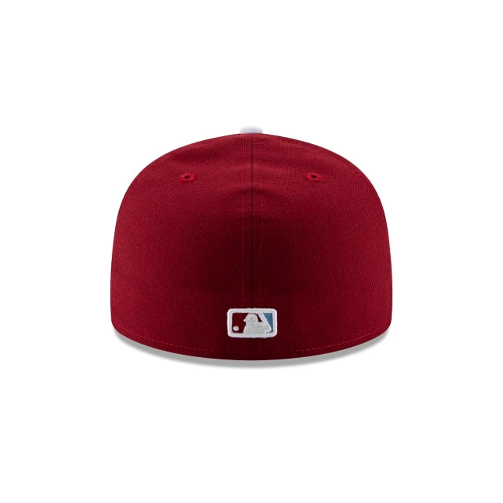 MLB Hat 5950 ACPerf Alt2 Phillies (Burgundy)