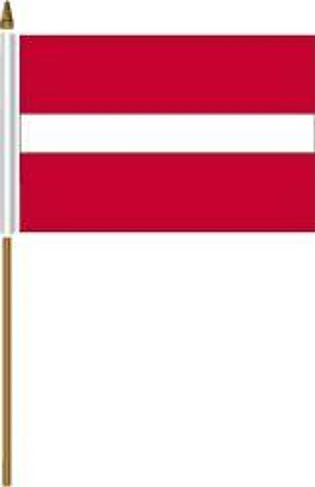 Country Mini-Stick Flag Latvia