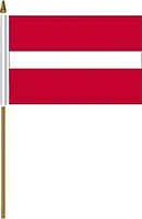 Country Mini-Stick Flag Latvia