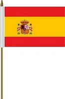 Country Mini-Stick Flag Spain
