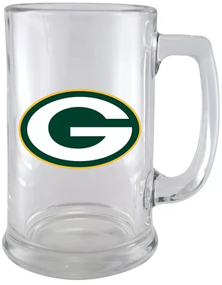 NFL Beer Mug 15 Oz Glass Sport Packers