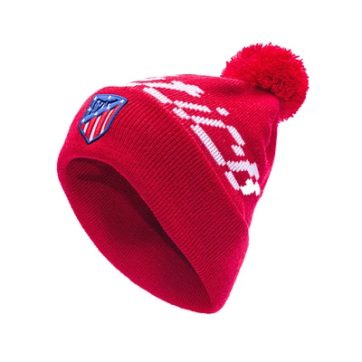 La Liga Knit Hat Pixel Pom Atletico Madrid