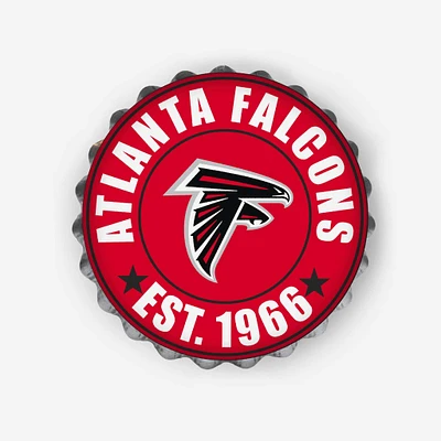 NFL Wall Logo Bottle Cap Falcons