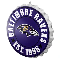 NFL Wall Logo Bottle Cap Ravens