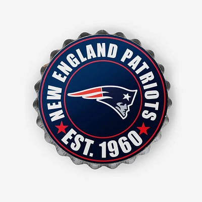 NFL Wall Logo Bottle Cap Patriots