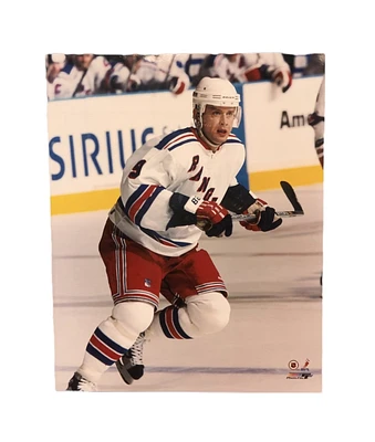 NHL 8X10 Vintage Player Photograph Close Up Pavel Bure Rangers