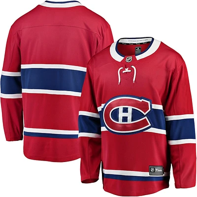 NHL Blank Replica Breakaway Jersey Home Canadiens