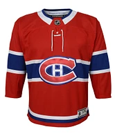 NHL Youth Blank Premier Jersey Home Canadiens