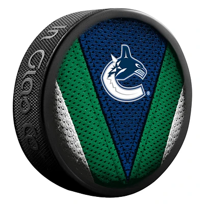 NHL Puck Stitch Canucks