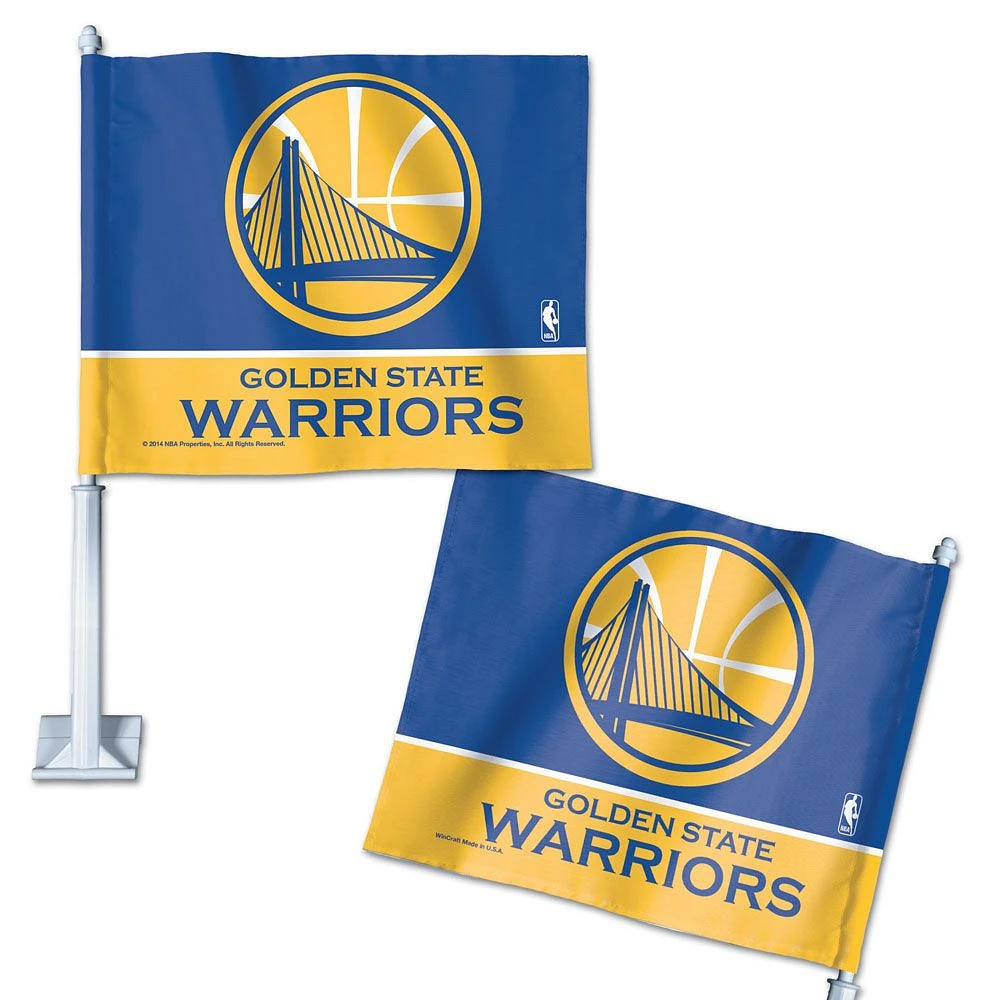 NBA Car Flag Logo Warriors