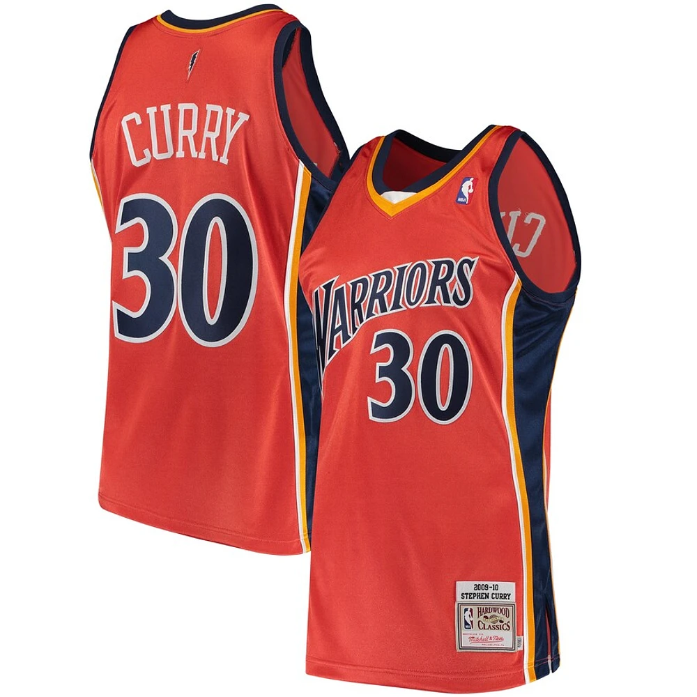 NBA Hardwood Classics Player 2009-10 Swingman Jersey Steph Curry Warriors