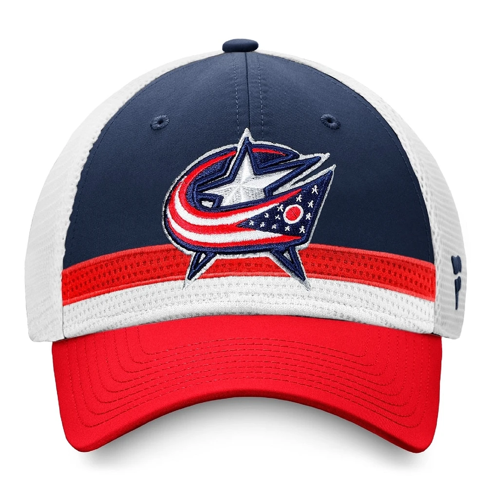 NHL Hat Structured Adjustable Draft 2020 Blue Jackets